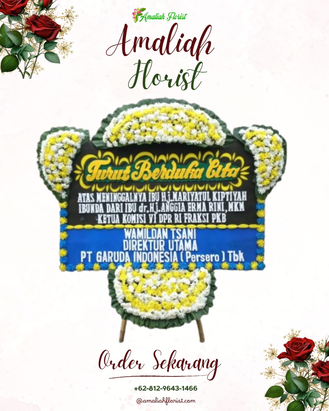 Papan Bunga Duka Jayakerta
